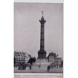 75 - La place de la Bastille - Colonne de Juillet