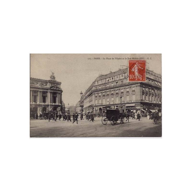 75 - La place de l'Opéra et la Rue Halévy