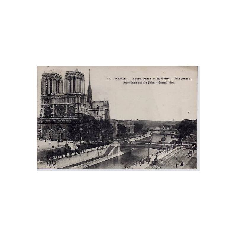 75 - Notre-Dame et la Seine - Panorama