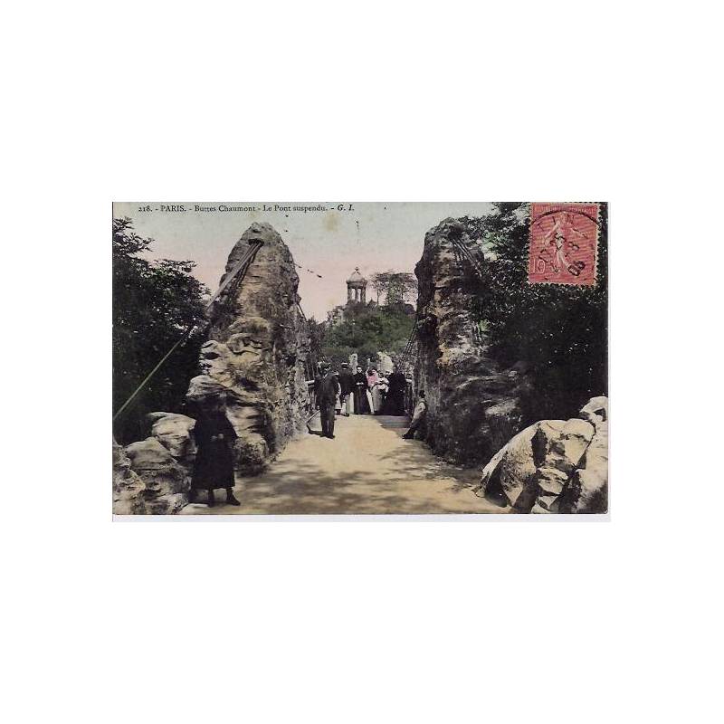 75 - Buttes Chaumont - Le Pont Suspendu