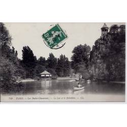 75 - Les Buttes Chaumont - Le Lac et le Belvédère