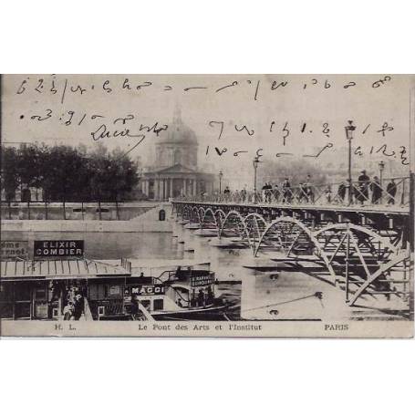 75 - Le Pont des arts et l'Institut