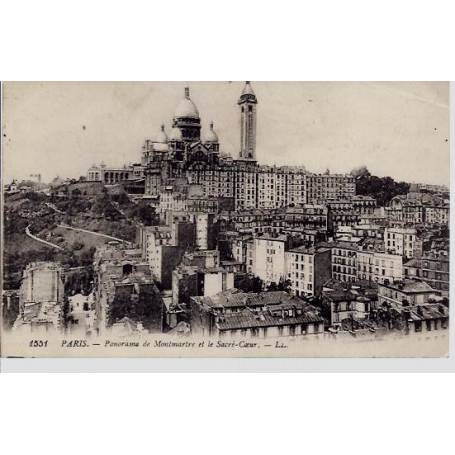 75 - Panorama de Montmartre - le Sacré-Coeur