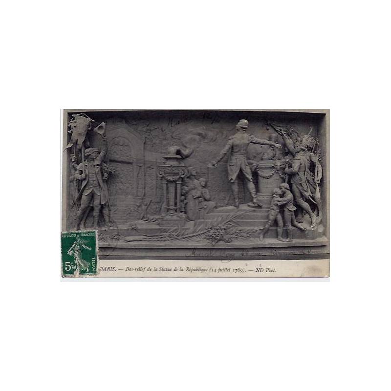 75 - Bas-relief de la Statue de la République 1789