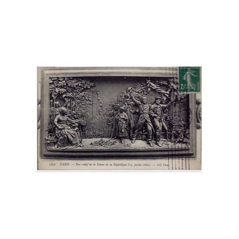 75 - Bas-relief de la Statue de la République 1880