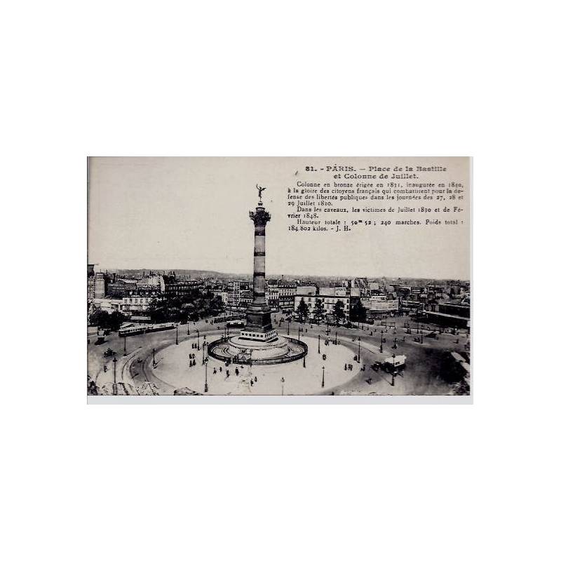 75 - Place de la Bastille - colone de Juillet