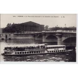 75 - Le Pont de la Concorde - Chambre des députés