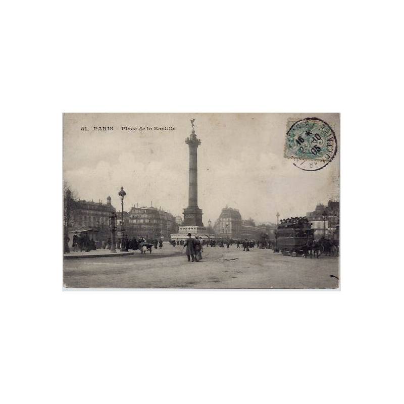 75 - Place de la Bastille - Attelage