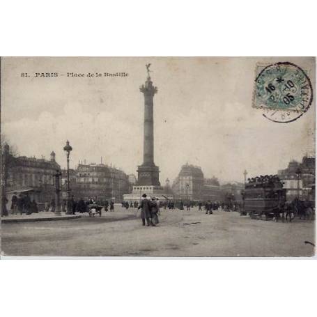 75 - Place de la Bastille - Attelage