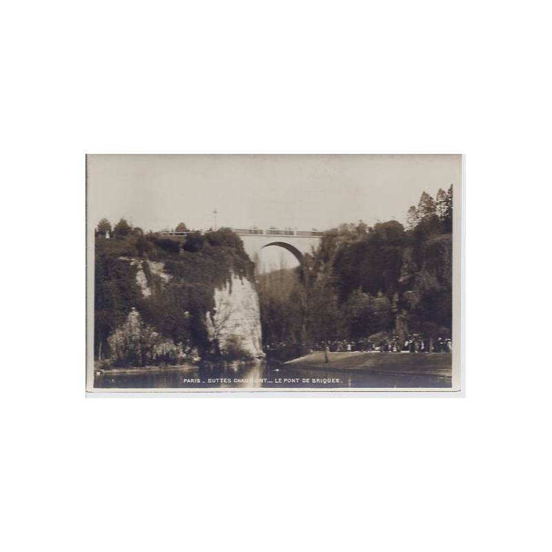 75 - Buttes Chaumont - Le Pont de Briques