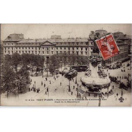 75 - Panorama de la Caserne du Château -d'Eau