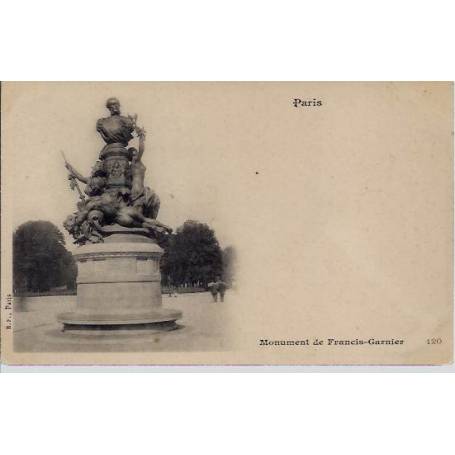 Paris - Monument de Francis-Garnier Dos non divisé