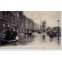 Paris - Inondations 1910 Quai des Grands Augustins