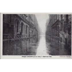 Paris - Inondations 1910 - Rue de Lille