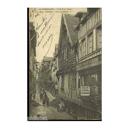 14 - Lisieux - Rue aux Fevres - Cafe Baudemont