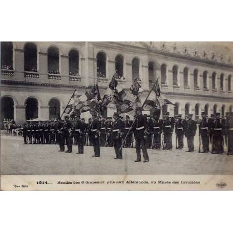 Paris 1914 - Remise des 6 drapeaux Allemands