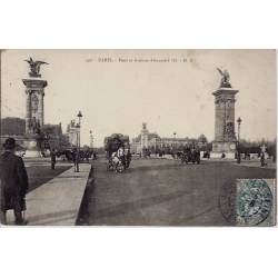 Paris - Pont et avenue Alexandre III - 1904