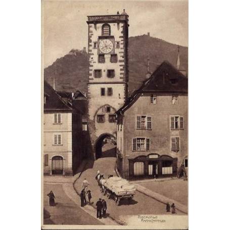 68 - Ribeauville - Rappoltsweiler - Porte de Ribeauville - attelage - habitant