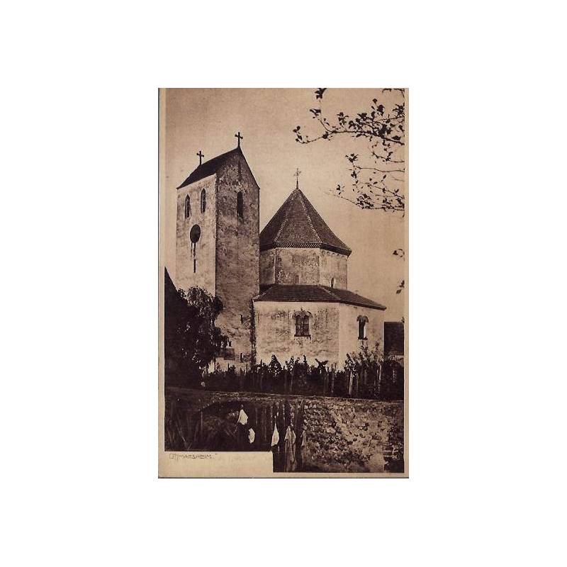 68 - Ottmarsheim - Eglise - Non voyagé - Dos divisé