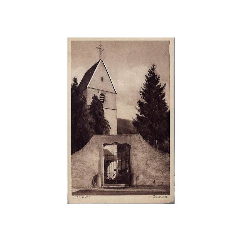 68 - Sur l'Hâte - Zillhardt- Portail de l'église - non voyagé - Dos divisé