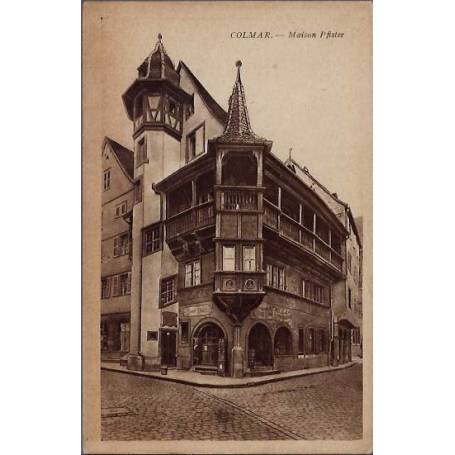 68 - Colmar - Maison P.Fister - Non voyagé - Dos divisé