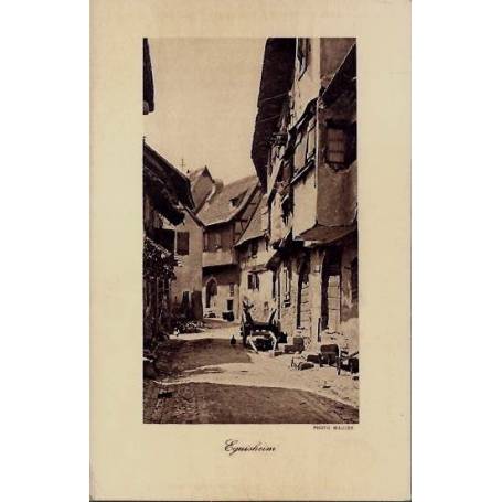 68 - Eguisheim -Ruelle - Non Voyahé - Dos divisé