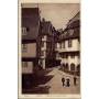 68 - Colmar - Rue de la vieille ville -  voyagé - Dos divisé