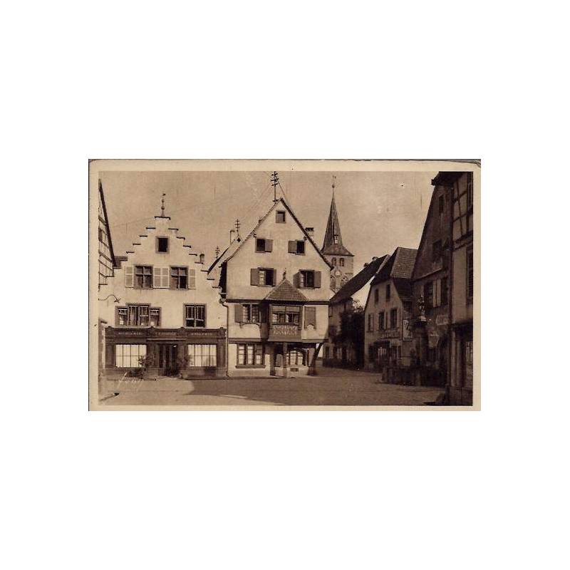 68 - Turckheim -  ( Haut-Rhin)  - Place Turenne - Non voyagé - Dos divisé