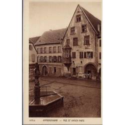 68 - Ammerschwihr - Rue et ancien puits - Non voyagé - Dos divisé