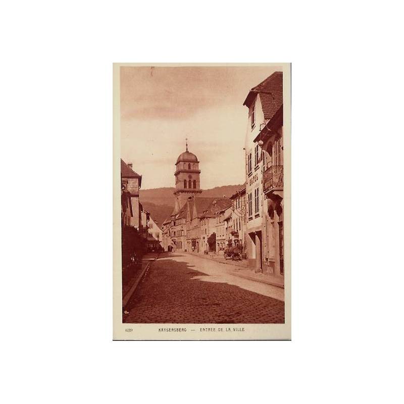 68 - Kaysersberg - Entrée de la ville - Non voyagé - Dos divisé