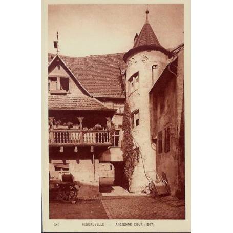 68 - Ribeauvillé - Ancienne cour   (1567) - Non voyagé - Dos divisé