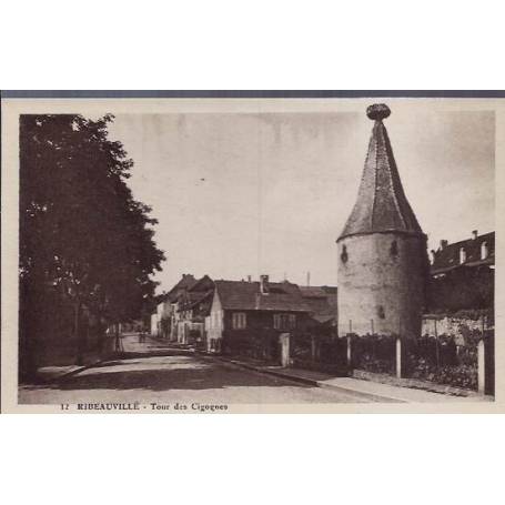 68 - Ribeauvillé - Tour des cigognes - Non voyagé - Dos divisé