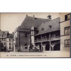 68 - Colmar - Ancienne Douane et fontaine de Schwendi - Non voyagé - Dos divis