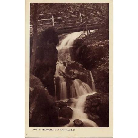 68 - Cascade du Hohwald - Voyagé - Dos divisé