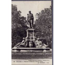 68 - Colmar - Fontaine et statue de l'Amiral Brual, par Bartholdi - Voyagé - D