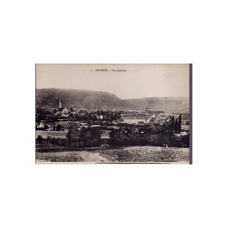 67 - Saverne - Vue générale - Non voyagé - Dos divisé