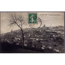 16 - Angoulême - Panorama de St-Martin - Voyagé - Dos divisé