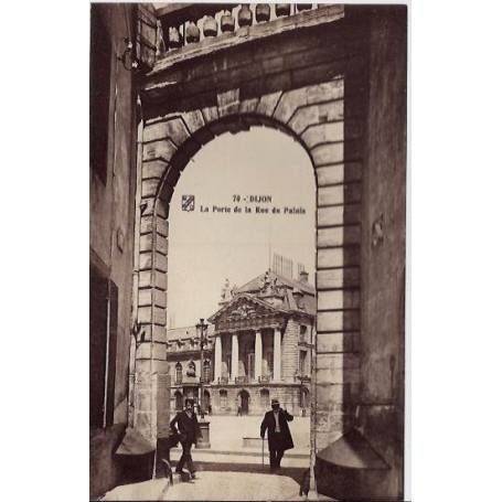 21 - Dijon - La porte de la rue du Palais - Non voyagé - Dos divisé