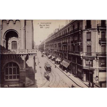 31 - Toulouse - Rue de Metz - Non voyagé - Dos divisé