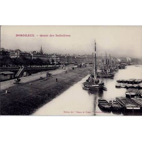 33 - Bordeaux - Quais des Salinières - Non voyagé - Dos divisé