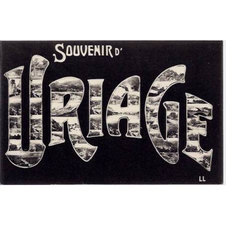 38 - Uriage - Souvenir d'Uriage -Non voyagé - Dos divisé