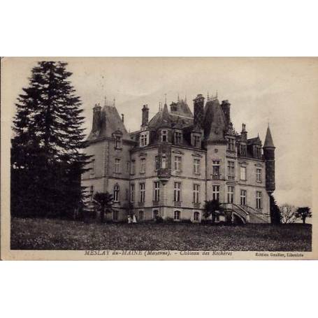 53 - Meslay du-Maine - Château des rochères - Voyagé - Dos divisé