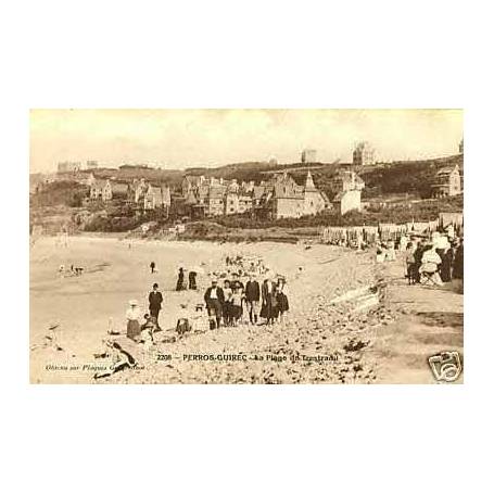 22 - Perros-Guirec - La plage de Trestraou