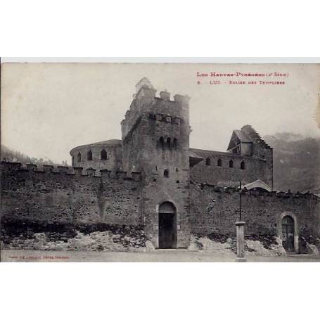 65 - Luz - Les hautes-pyrénées - Eglise des Templiers - Non voyagé - Dos divis