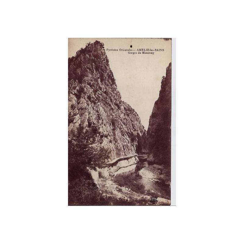 66 - Amélie-les-Bains - Gorges du Mondony - Non voyagé - Dos divisé