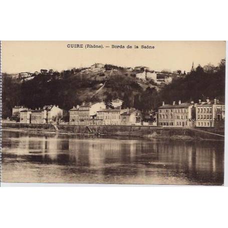 69 - Cuire - Bord de la Saône - Non voyagé - Dos divisé