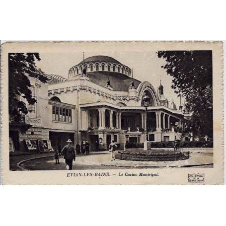 74 - Evian-les-Bains - Le Casino Municipal - Non voyagé - Dos divisé