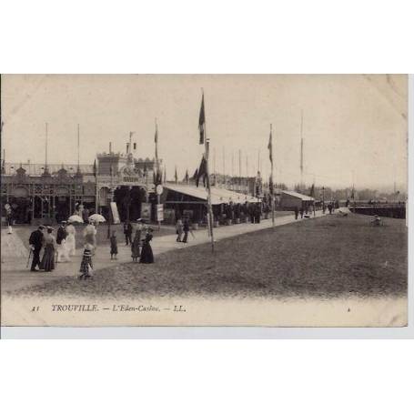 76 - Trouville - L'Eden-casino - Non voyagé - Dos divisé