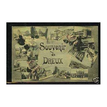 27 - Souvenir de Dreux - Carte multivue