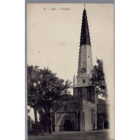 01 - Ars - L'église - Non voyagé - Dos divisé...